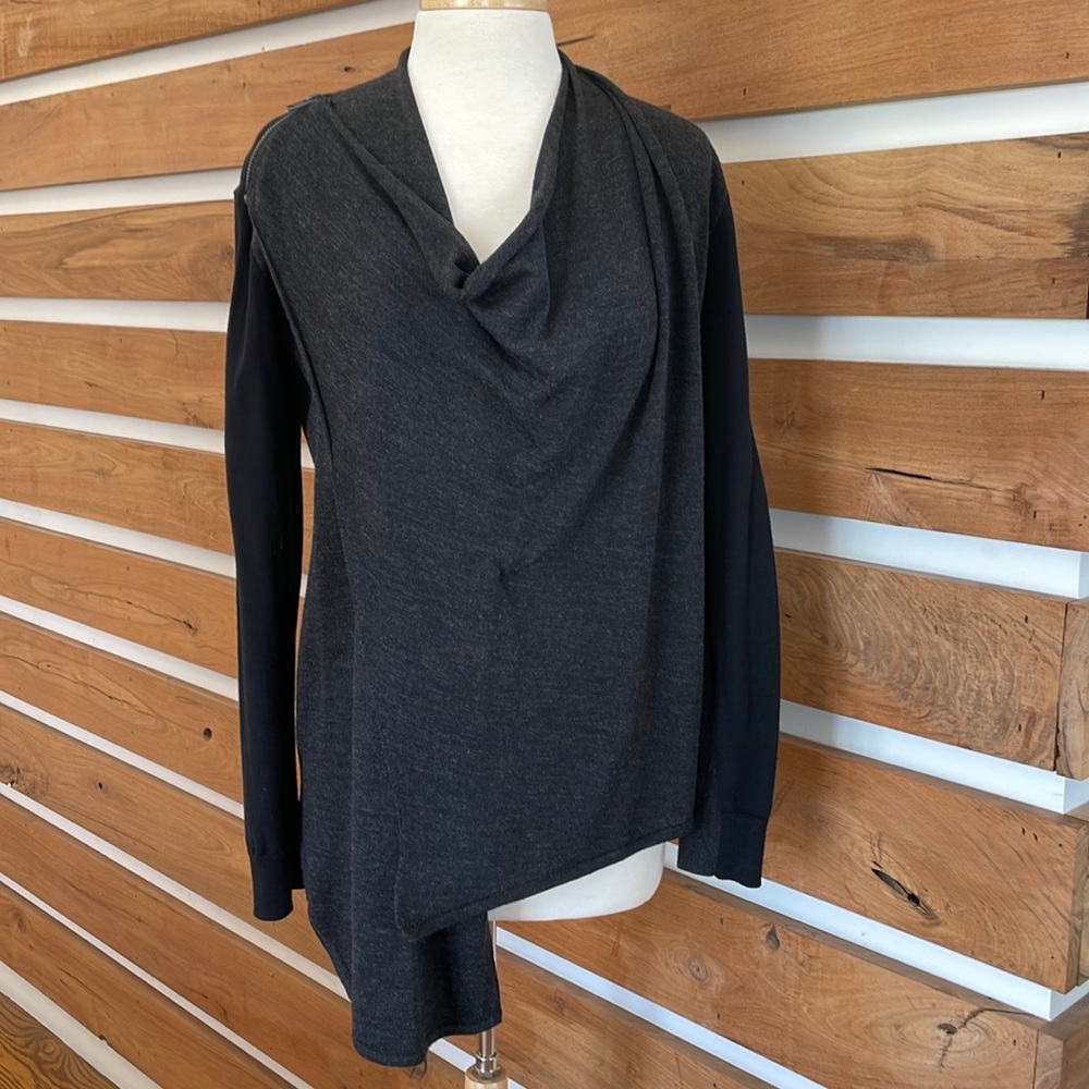 All Saints 100% Merino Wool sweater/cardigan